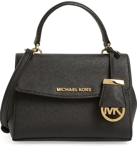 michael kors black mini bag|michael kors extra small bag.